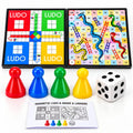 Ekta Magnetic Ludo Snakes 'n' Ladders Board Game for Kids,Multicolor Brand: EKTA