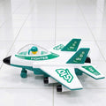 Wow Airways Friction Powered Toy Airplane for Kids 3+ Years with Zoo-Zoo Sound | Push & Go Aeroplane Toy Plane | Big Size Aircraft Toy for Boys & Girls Airplane Model Brand: Generic
