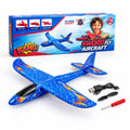 Hot Selling Popular Children Gift Set Airplane Launcher Toy Catapult Plane Toys for Kids Outdoor Sport Flying Toys